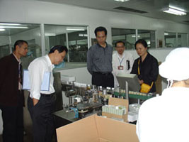 省領(lǐng)導(dǎo)、市領(lǐng)導(dǎo)來我司進(jìn)行視察、指導(dǎo)