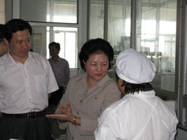 省領(lǐng)導(dǎo)、市領(lǐng)導(dǎo)來(lái)我司進(jìn)行視察、指導(dǎo)